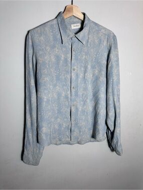 Second/Layer Light Blue Long Sleeve Button-Down Shirt